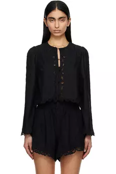 Блузка Elke Sea Ny, черный