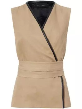 Блузка Elliot Proenza Schouler, бежевый