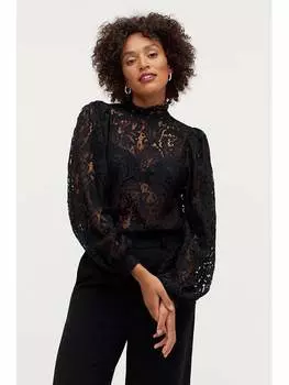 Блузка ellos, черный