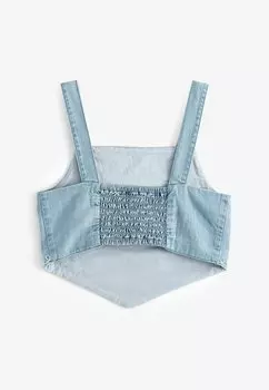 Блузка Embroidered Cami Regular Fit Next, синий