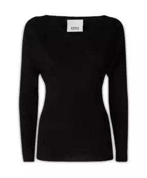 Блузка Erika Cavallini, черный