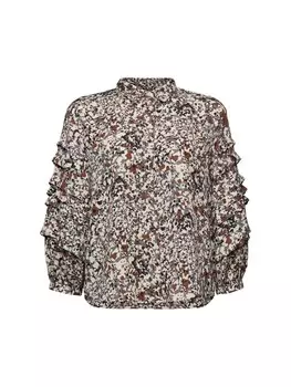 Блузка Esprit, коричневый