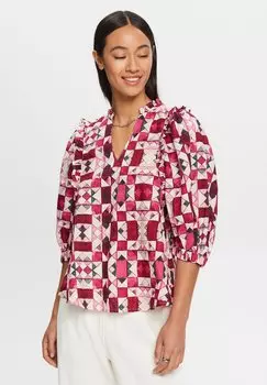 Блузка Esprit, розовый/фуксия