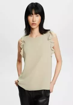 Блузка Esprit, зеленый