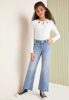 Блузка Eyelet Lipsy, белая