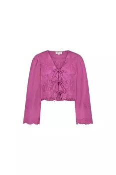 Блузка Fabienne Chapot Blouse, розовый