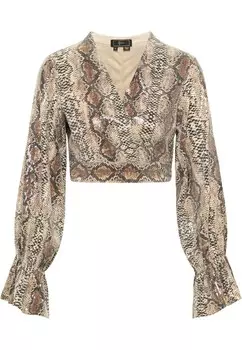 Блузка faina Blouse, бежевый