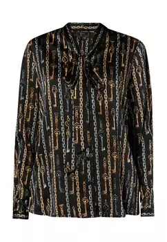 Блузка faina, черный