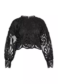 Блузка faina, черный