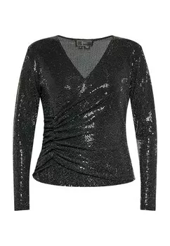Блузка faina, черный
