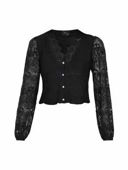 Блузка faina, черный