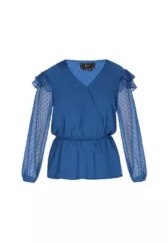 Блузка faina, цвет Gentian