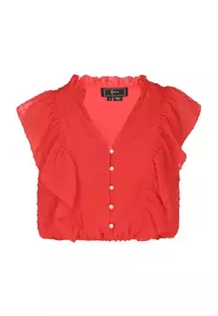 Блузка faina, красный