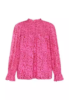 Блузка faina, розовый