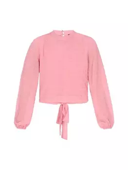 Блузка faina, розовый