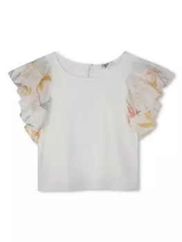 Блузка Fancy Chlo Kids, белый