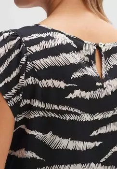 Блузка Fannie Safari Opus, черная