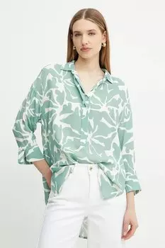 Блузка Fracomina, зеленый