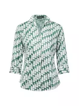 Блузка Franco Callegari, зеленый