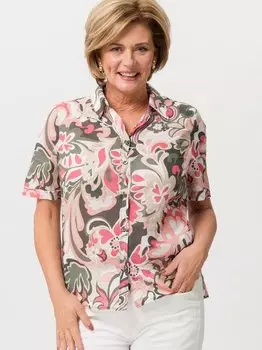 Блузка Frank Walder, зеленый