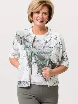 Блузка Frank Walder, зеленый