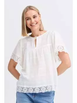 Блузка Fransa, белый