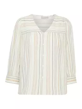 Блузка Fransa Blouse Nadu, кремовый