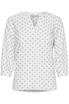 Блузка Fransa FRVADOB, белый