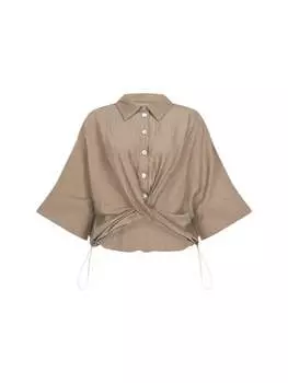 Блузка Freshlions, бежевый