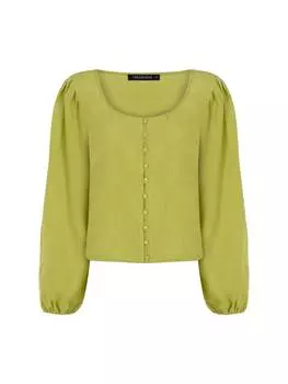 Блузка Freshlions, зеленый