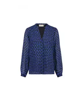 Блузка Фрида Fabienne Chapot, синий