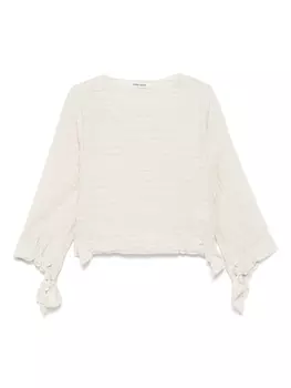 Блузка Full Fest Henrik Vibskov, нейтральный