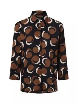 Блузка fumina city Opus, коричневый