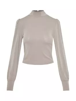 Блузка Funky Buddha, светло-серый