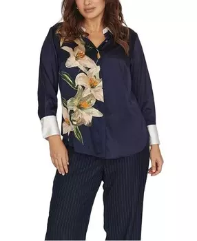 Блузка Gabriella Rossetti Livia, синий