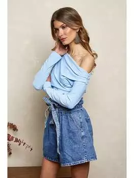Блузка Gamine Josfine, светло-синий