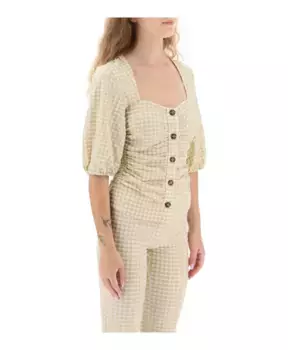 Блузка Ganni, мультиколор