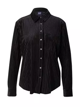 Блузка GAP VELVET, черный