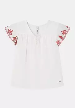 Блузка Gaulle Pepe Jeans, белая