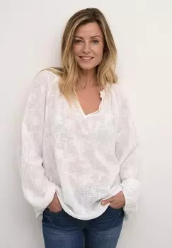 Блузка GEM Cream, белый