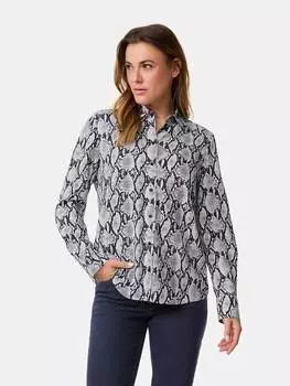 Блузка Gerry Weber, цвет schwarz/beige