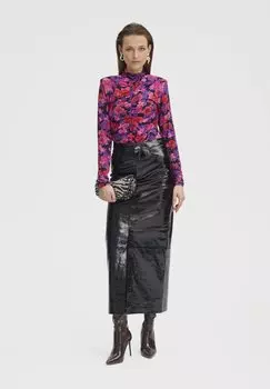 Блузка Gestuz АШАГЗ П РОЛЛНЕК, цвет pink purple flower