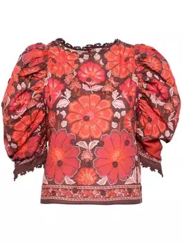 Блузка Gigi с узором FARM Rio
