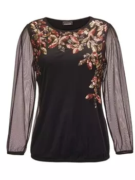 Блузка Goldner Blouse, черный