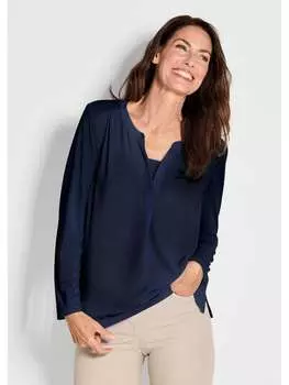 Блузка GOLDNER, морской