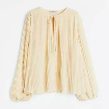 Блузка H&amp;M Pilili, бежевый