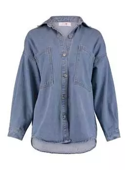 Блузка Hailys, цвет mblue