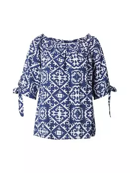 Блузка Hailys Lo44tty, темно-синий