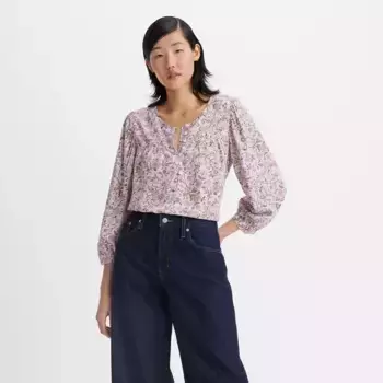 Блузка Хэлси Levi's, цвет Tapestry Floral Lave - Multi-Color