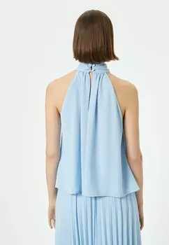 Блузка Halter Neck Koton, синяя